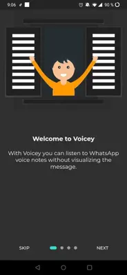 Voicey for WhatsApp android App screenshot 3